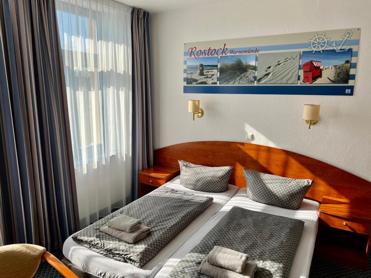 Hotel-Pension "Petridamm" 罗斯托克 外观 照片